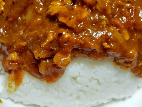 トマト缶ベースの体力増強カレー♪